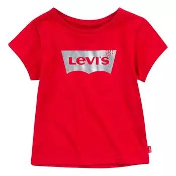 Футболка Levis Batwing Short Sleeve Round Neck, красный
