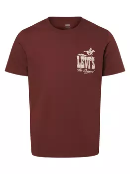 Футболка Levis, бордо