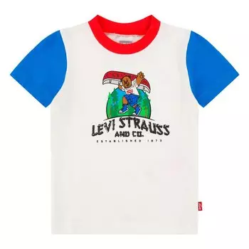 Футболка Levis Camping Bear, белый