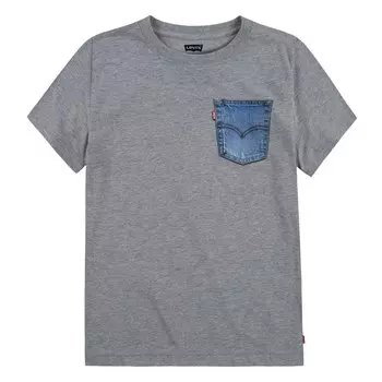 Футболка Levis Graphic Short Sleeve Round Neck, серый