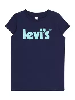 Футболка Levis Kids, цвет Navy/Light blue