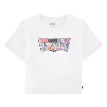 Футболка Levis Meet&Greet Organic Short Sleeve Round Neck, белый
