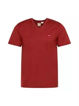 Футболка LEVIS Original HM Vneck, цвет Auburn