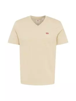 Футболка LEVIS ORIGINAL HM VNECK REDS, бежевый