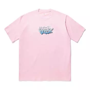 Футболка Li-Ning Keep On Rollin Graphic T-shirt 'Pink', розовый