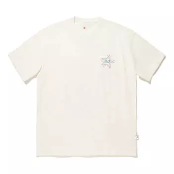 Футболка Li-Ning Star Graphic T-shirt 'Beige', бежевый