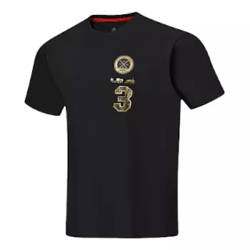 Футболка Li-Ning Way of Wade Hall of Fame 2023 T-Shirt 3 'Black', черный