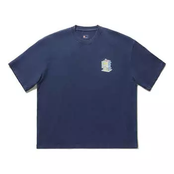 Футболка Li-Ning x Phil Hackett Graphic T-shirt 'Navy', темно-синий