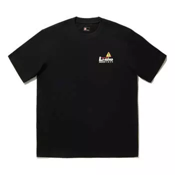 Футболка Li-Ning x Phil Hackett Graphic T-shirt 'Black', черный