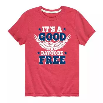 Футболка Licensed Character A Good Day To Be Free Graphic Tee