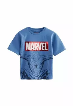 Футболка LICENSED SEQUIN SPIDERMAN, REGULAR FIT Next, синий