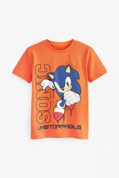 Футболка Licensed sonic Gaming (от 3 до 16 лет) Next, оранжевый