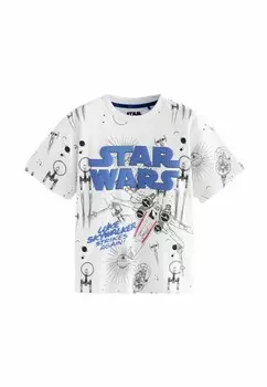 Футболка LICENSED STAR WARS REGULAR FIT Next, белый
