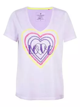 Футболка LIEBLINGSSTCK, сиреневый