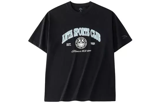 Футболка Life Collection мужская черная Anta, черный