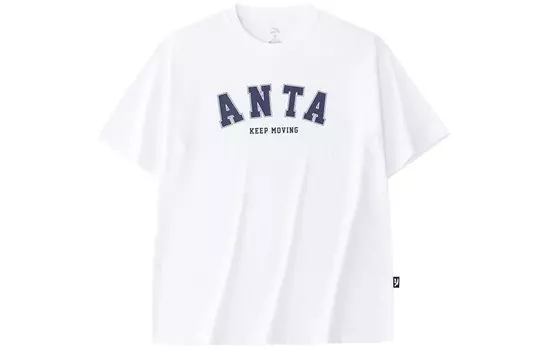 Футболка Life Collection мужская снежинка белая Anta, цвет Snowflake White