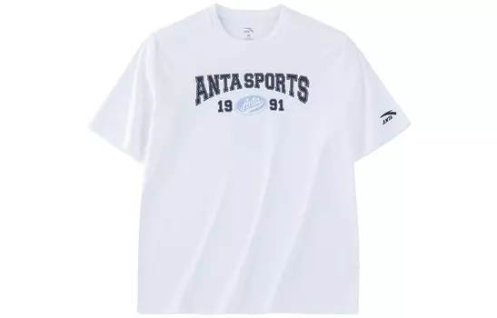 Футболка Life Collection мужская снежинка белая Anta, цвет Snowflake White