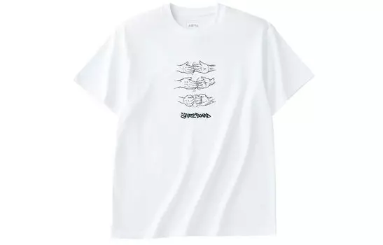 Футболка Life Collection унисекс белая Anta, белый