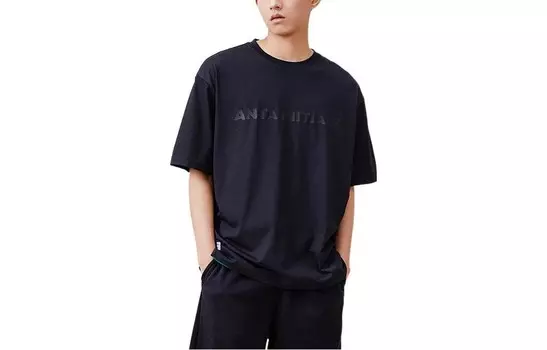 Футболка Life Collection унисекс черная Anta, черный