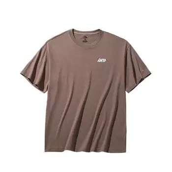Футболка Life Collection унисекс каштановый молочный кофе Anta, цвет Chestnut milk coffee