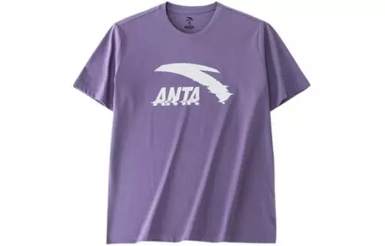 Футболка Life Collection унисекс кристально-фиолетовая Anta, фиолетовый