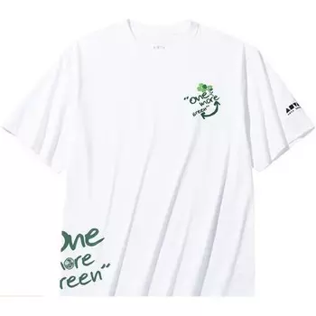 Футболка Life Collection унисекс снежинка белая Anta, цвет Snowflake White
