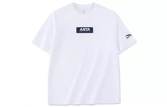 Футболка Life Collection унисекс снежинка белая Anta, цвет Snowflake White