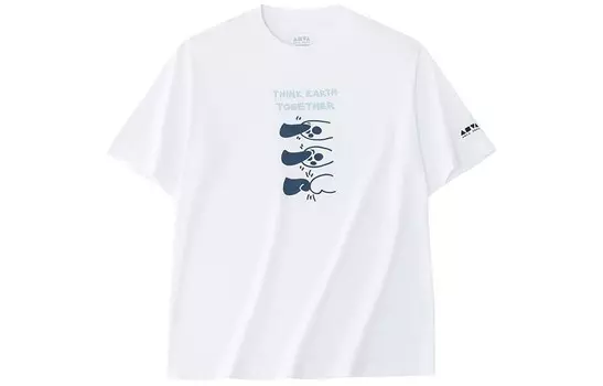 Футболка Life Collection унисекс снежинка белая Anta, цвет Snowflake White