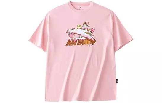 Футболка Life Collection женская арбузно-розовая Anta