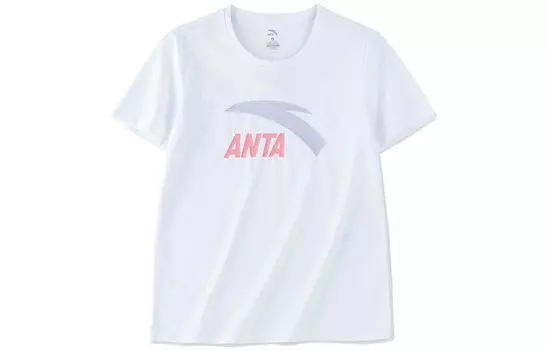 Футболка Life Collection женская белая Anta