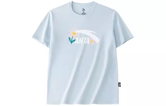 Футболка Life Collection женская бирюзового цвета Anta
