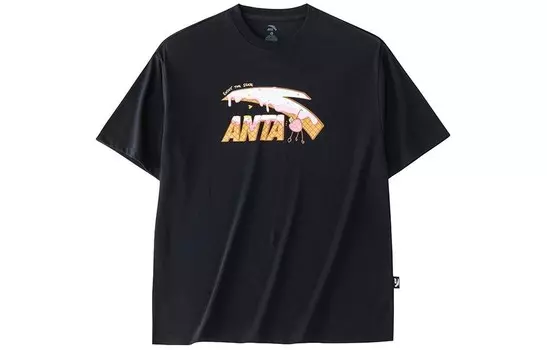 Футболка Life Collection женская черная Anta