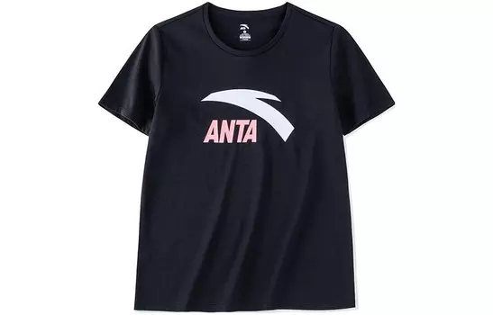 Футболка Life Collection женская черная Anta