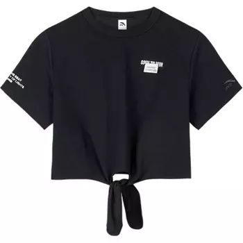 Футболка Life Collection женская черная Anta
