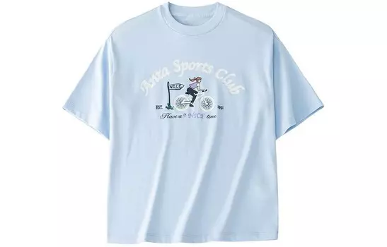 Футболка Life Collection женская, цвет «водное небо» Anta