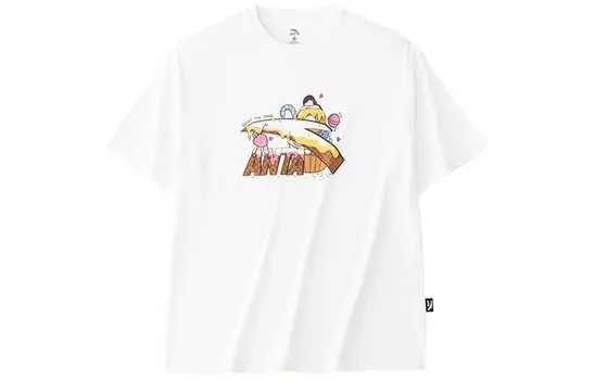 Футболка Life Collection женская цвета слоновой кости Anta