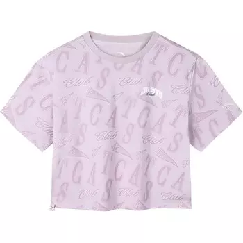 Футболка Life Collection женская серо-фиолетовая Anta