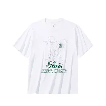 Футболка Life Collection женская снежинка белая Anta
