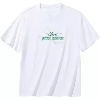 Футболка Life Collection женская снежинка белая Anta