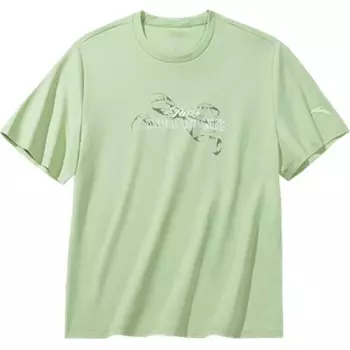 Футболка Life Collection женская Yuanli зеленая Anta