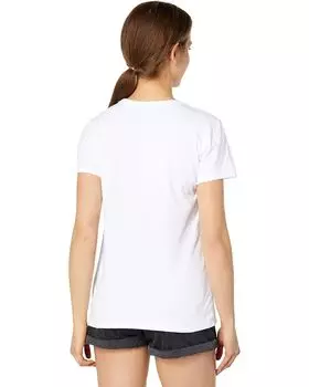 Футболка Life is Good Flip-Flops Tropical Sunset Short Sleeve Crusher Tee, цвет Cloud White