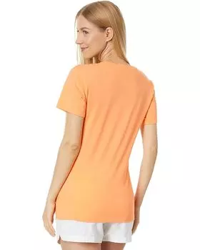 Футболка Life is Good Flip-Flops Tropical Sunset Short Sleeve Crusher-Lite Tee, цвет Canyon Orange