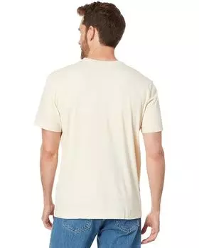 Футболка Life is Good Holiday Parrot Short Sleeve Crusher Tee, цвет Putty White