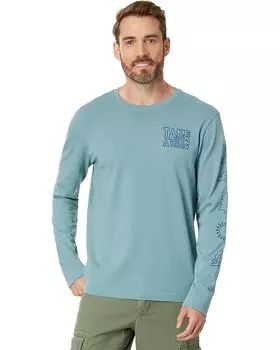 Футболка Life is Good Outdoor Icons Long Sleeve Crusher, цвет Smoky Blue