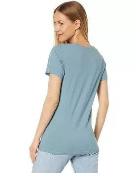 Футболка Life is Good Peace Turtles Short Sleeve Crusher-Lite Tee, цвет Smoky Blue