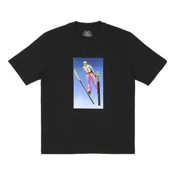 Футболка lift off t-shirt 'black' Palace, черный