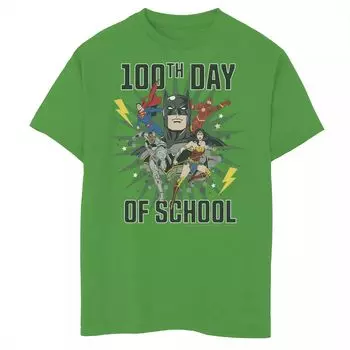 Футболка «Лига справедливости DC Comics» для мальчиков 8–20 лет, посвященная 100-летию школы Licensed Character