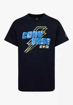 Футболка LIGHTNING BOLT TEE Converse, черный