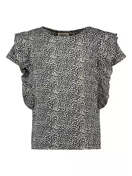 Футболка Like Flo, черный/белый