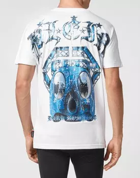 Футболка Lil Boo Monsters Philipp Plein, белый